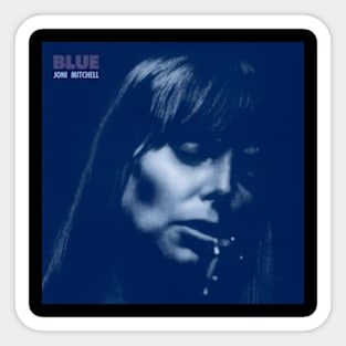 Joni Mitchell bleu Sticker